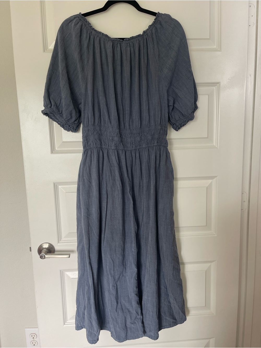 Old Navy Smocked Midi Dress | Size Large - Picture 6 of 6